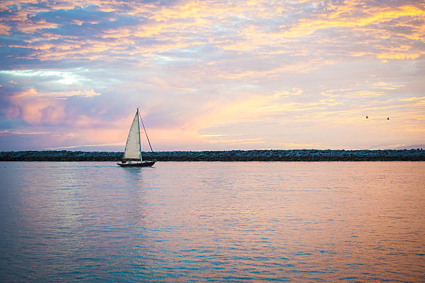 istock Sailboat on calm waters 637727970