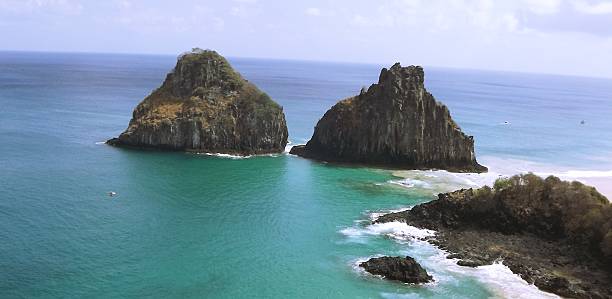 istock Twin Rocks on the Sea 1 637729322