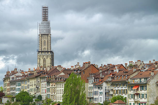 istock Tower which towers over the city 637733250