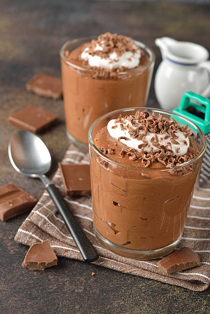istock French chocolate mousse in a glass 637734244