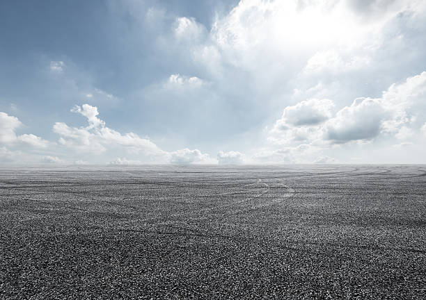 istock Asphalt road and sky 637736750