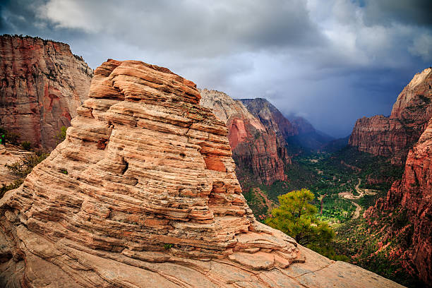 istock Formations on Angels Landing, Zion National Park, Utah 637737992