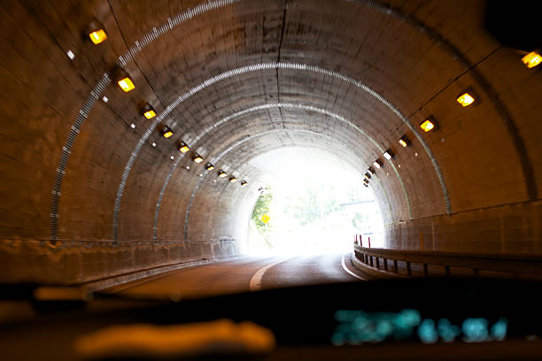 istock tunnel from the car 637740012