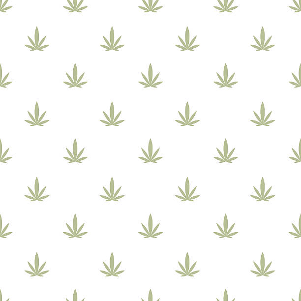 Marijuana background seamless pattern texture cannabis Marijuana background seamless pattern texture cannabis tile weed stamp stock illustrations