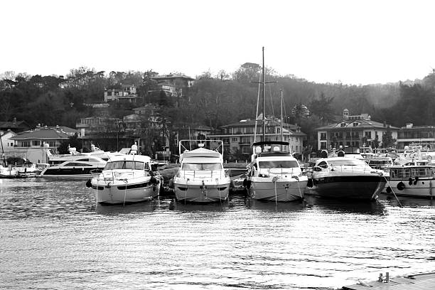 A winter day with boats and harbor