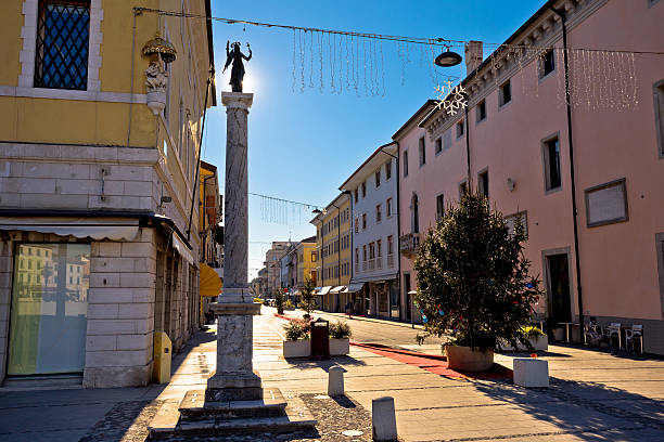 istock Town of Palmanova streetscape view 637753968