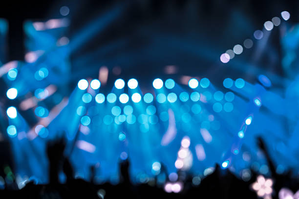 istock Blurred disco party and Concert Live 637754214
