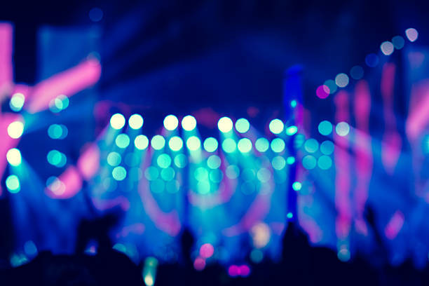 istock Blurred disco party and Concert Live 637754864