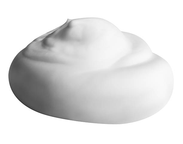 istock white foam isolated on white background with clipping path 637755660