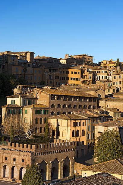 istock Siena Toscana Italy - Old Houses 637755974