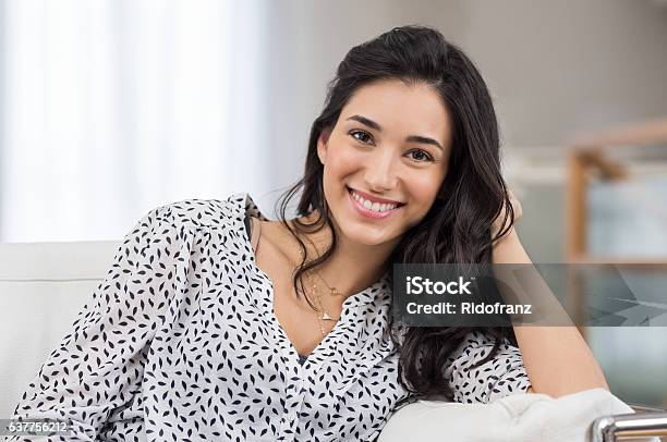 Happy Young Woman Stock Photo - Download Image Now - Women, Smiling, Beauty