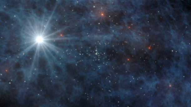 istock Universe with stars and galaxies in outer space 3D Rendering 637758992