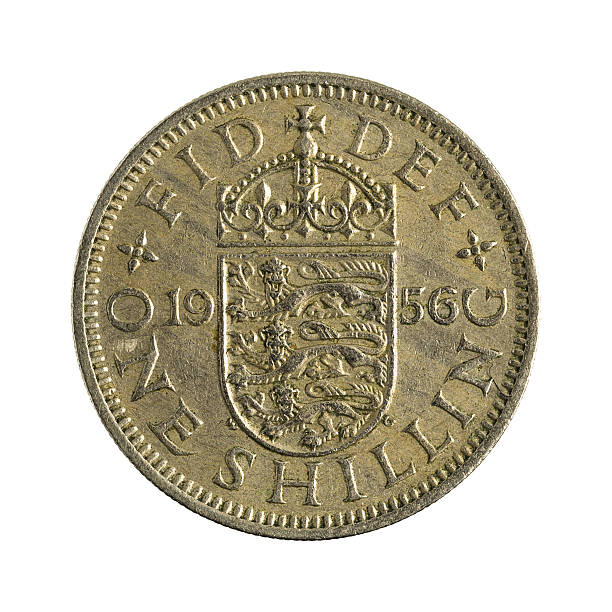istock one british shilling coin (1956) isolated on white background 637759214