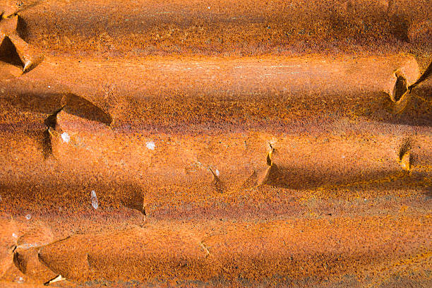 istock Zinc wall ,rusty Zinc grunge background 637761392