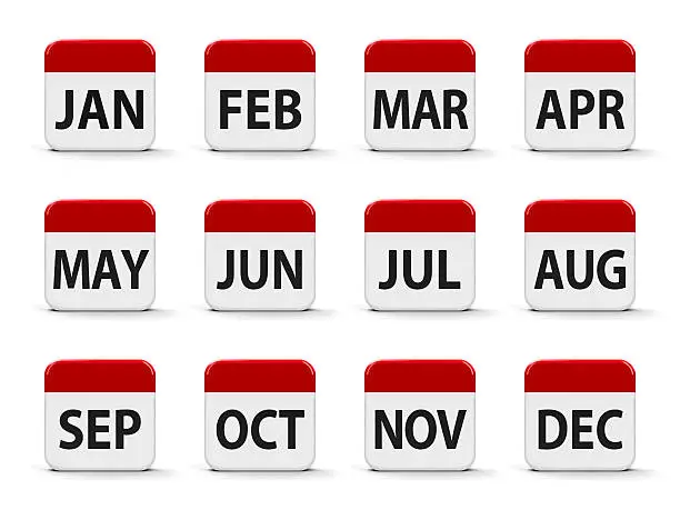 Photo of Months calendar