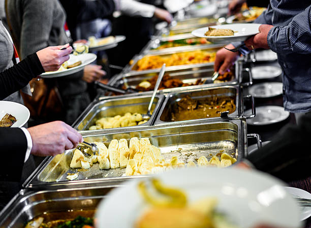 istock Cuisine Culinary Buffet Dinner Catering Dining Food Celebration 637765876