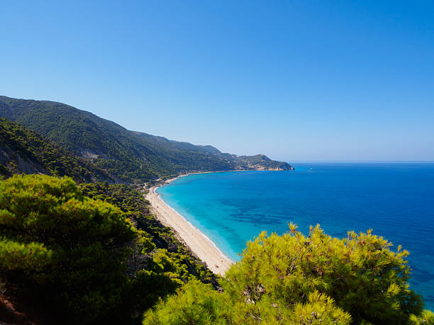 istock Pefkoulia beach on Lefkada 637767106