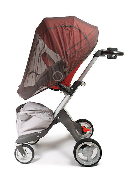 istock Norway elite baby carriage isolated on a white background 637775678
