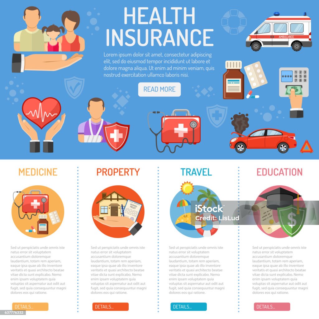 Insurance Account Management Graphics Insurance Services Infographics Stock Illustration - Download Image Now ...