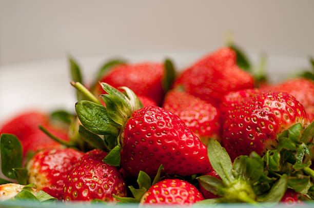 strawberry closeup