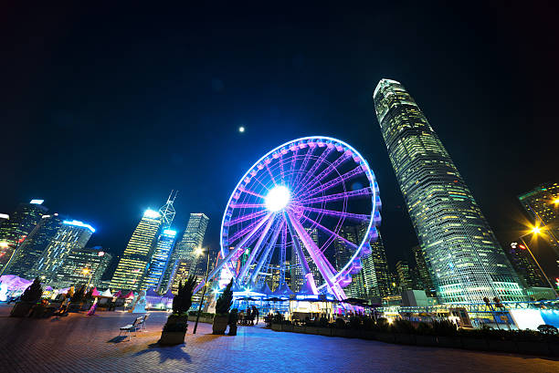 istock Observation Wheel, Hong Kong 637805080
