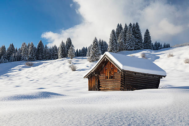 Buckel meadows are a geomorphological feature of the alpine region in Mittenwald and Werdenfeld
