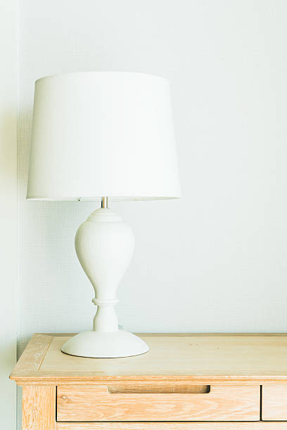istock Lamp in living room interior - Vintage Filter effect 637813736