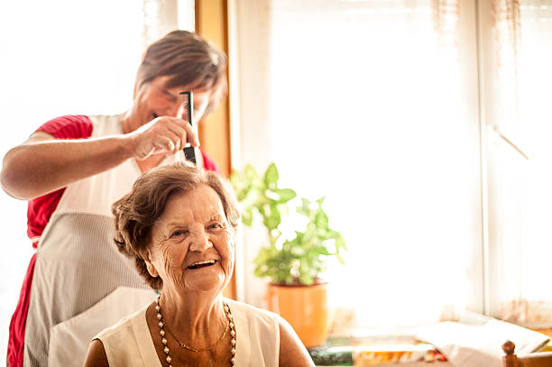 istock Elderly Home care service by a Caregiver 637815906