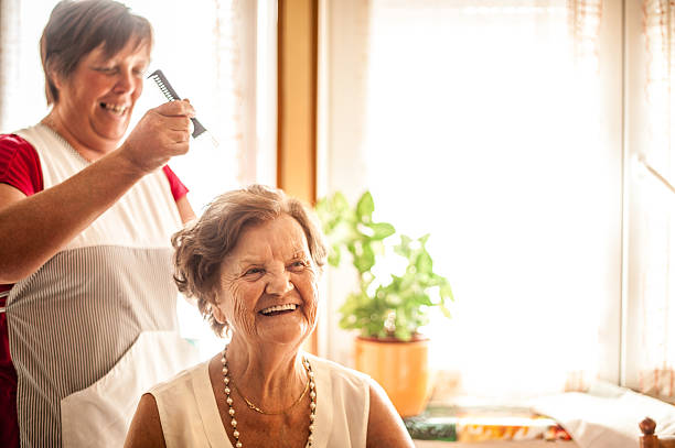 istock Elderly Home care service by a Caregiver 637815912