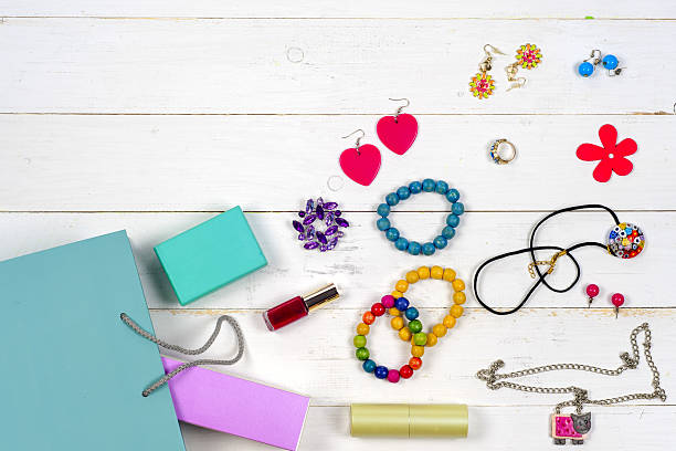 istock Woman's cosmetics and accessories 637816248