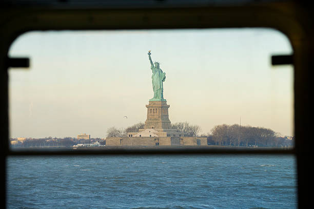 istock Statue of Liberty from Staten Island Ferry 637826632