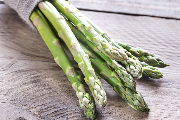 istock Bunch of fresh asparagus 637828068