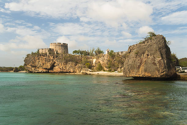 Fort Beekenburg, Curacao stock photo