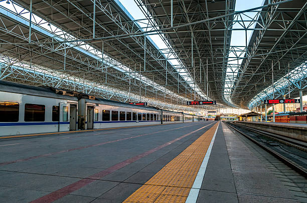 istock Railway station in Beijing,China 637834054