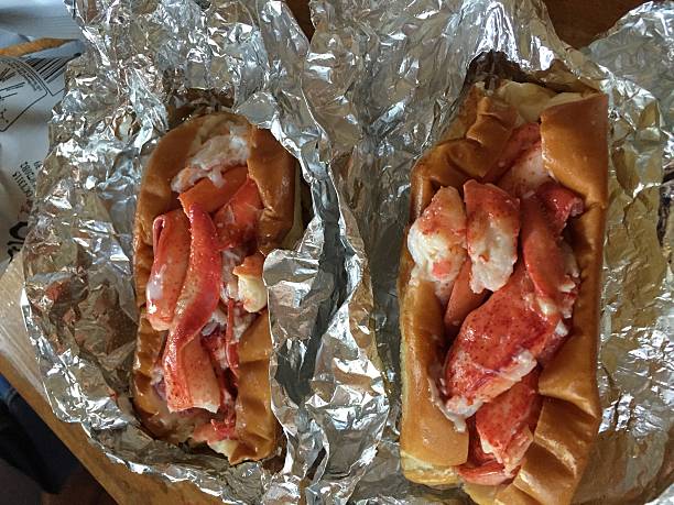 istock Twin Maine lobster rolls 637834220