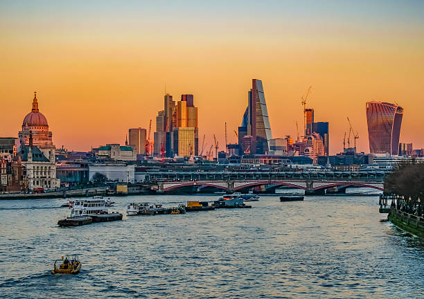 istock London view from Waterloo Bridge on a bright December sunset 637837700