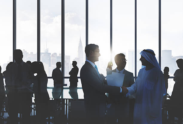 istock Business People Meeting Corporate Handshake Greeting Concept 637853346