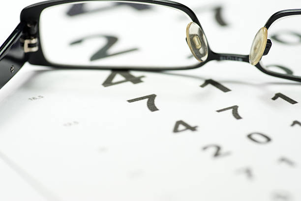 istock Glasses and an eye test 637854248