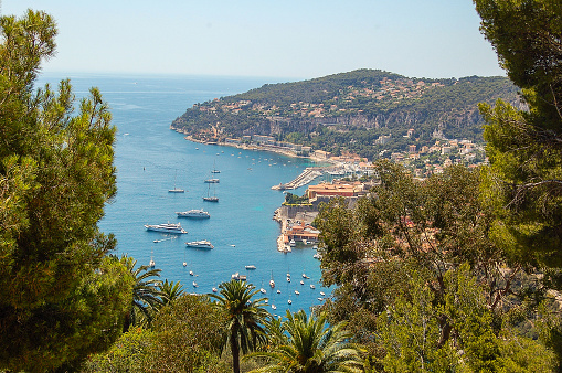 Bay at St Jean Cap Ferrat on the French Riviera