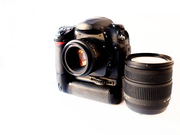 istock professional camera and lens isolated on white background 637858696