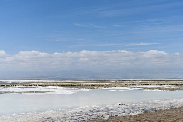 istock View of chaka salt plant against cloudy sky 637859088