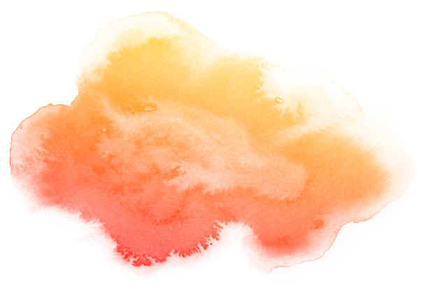 istock Abstract red watercolor background. 637859650