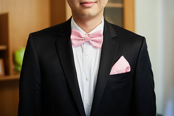 istock Groom is getting ready in the morning. 637867402
