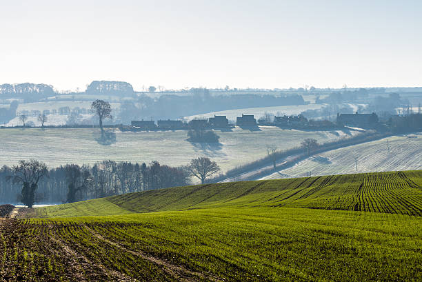 istock Countryside Lanscape View in United Kingdom 637868642