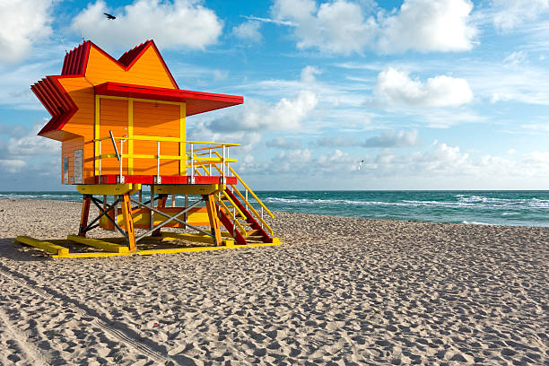istock South Beach Sun Shaped Lifeguard Hut Art Deco Style Miami 637873858