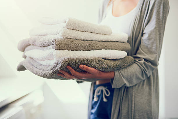 istock Because you just can't go without clean towels 637875406