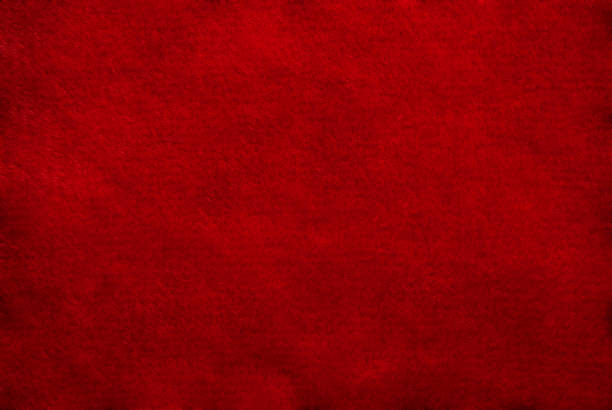istock Close up of red colored textile texture for background 637882266