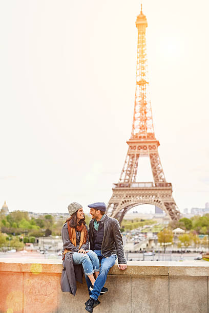 istock Young and in love in Paris 637885438