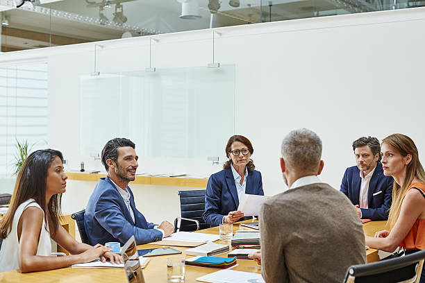 istock Getting down to business in the boardroom 637890534