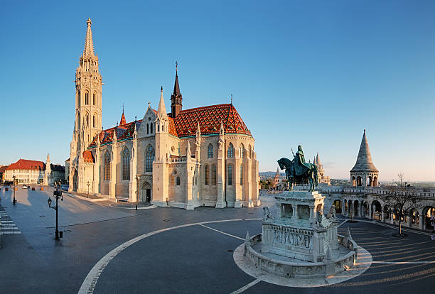 Budapest -  Mathias Church at day